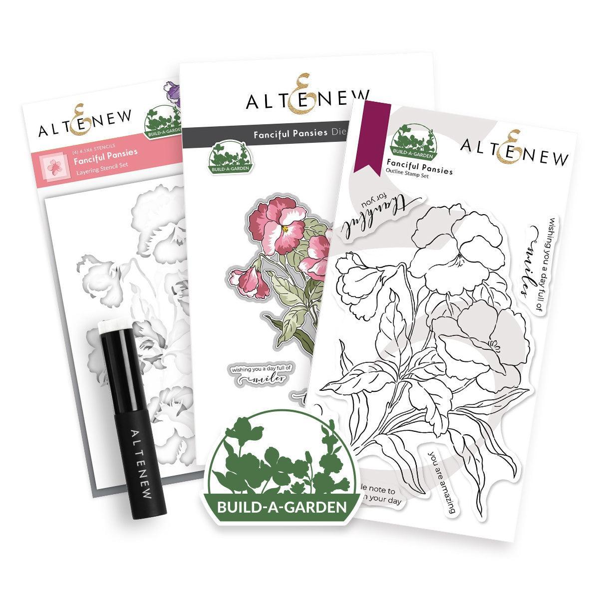 Altenew - Build-A-Garden: Fanciful Pansies-ScrapbookPal
