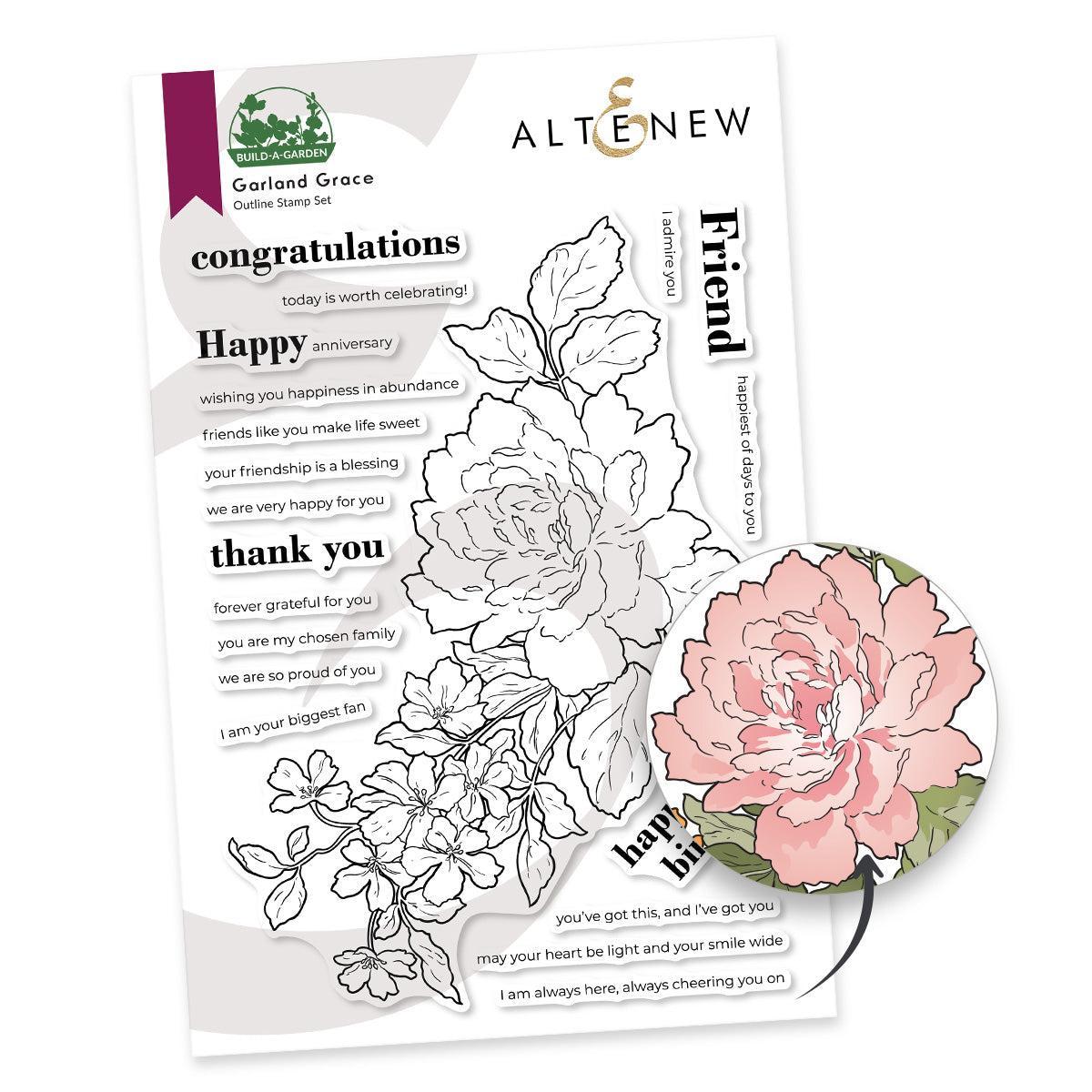 Altenew - Build-A-Garden: Garland Grace-ScrapbookPal