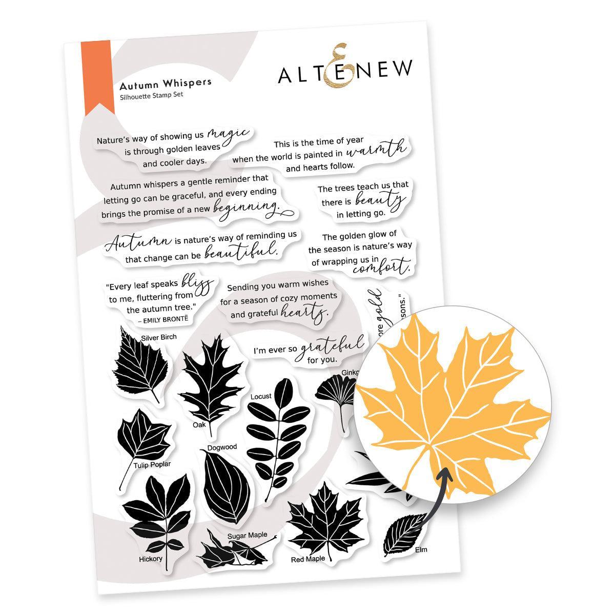 Altenew - Clear Stamps - Autumn Whispers-ScrapbookPal