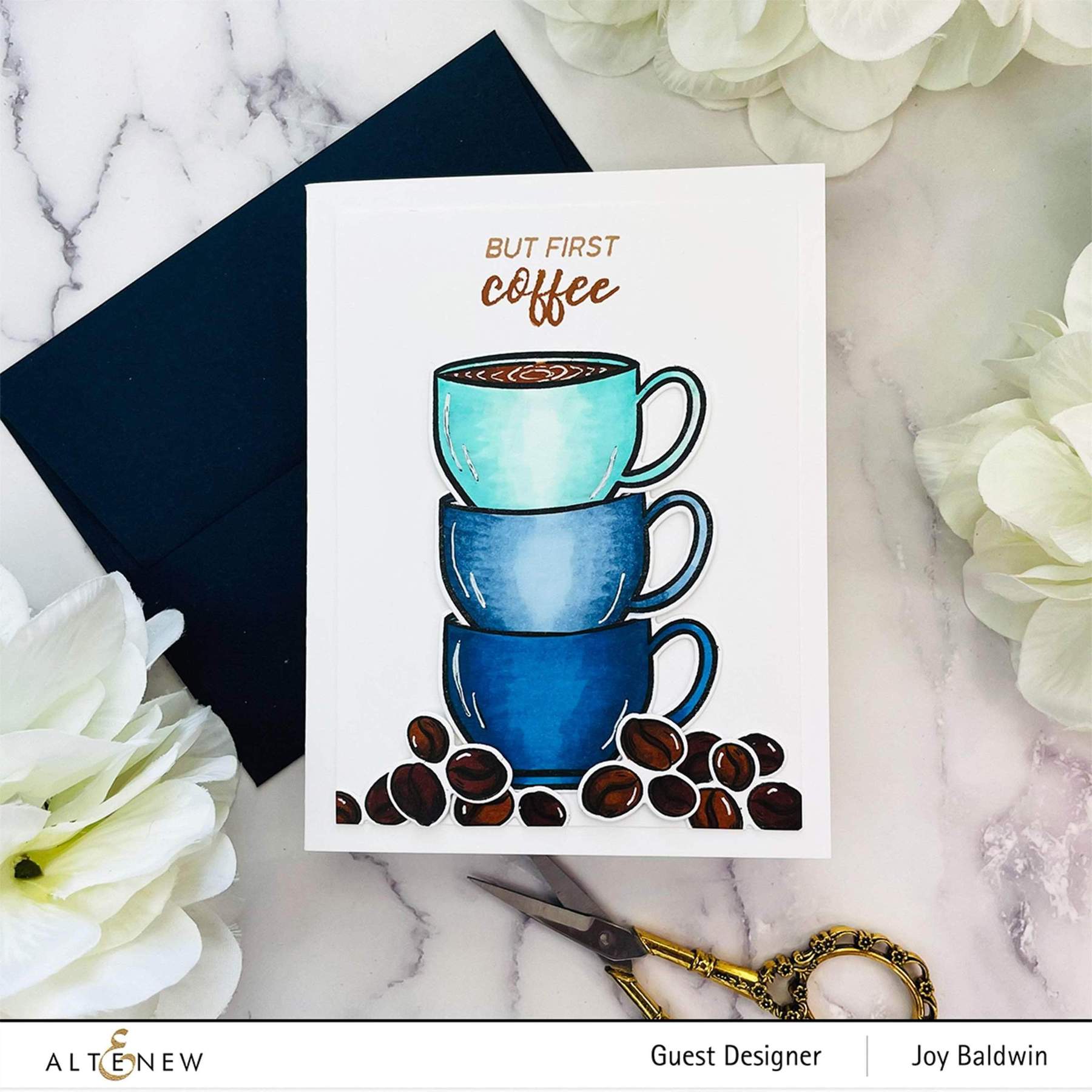 Altenew - Clear Stamps - Coffee Beans-ScrapbookPal