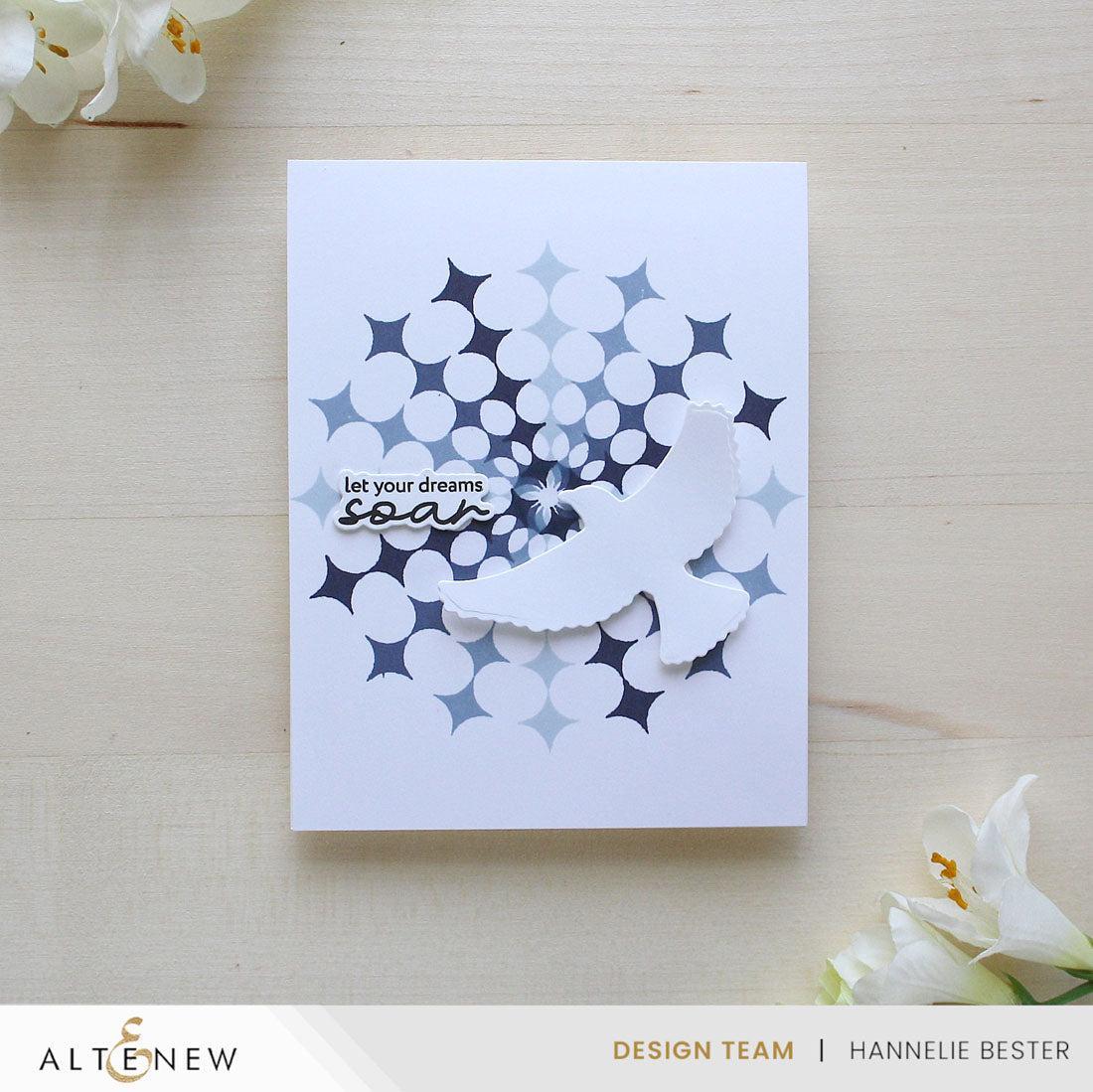 Altenew - Clear Stamps & Dies - Geo Play Wreath Builder-ScrapbookPal