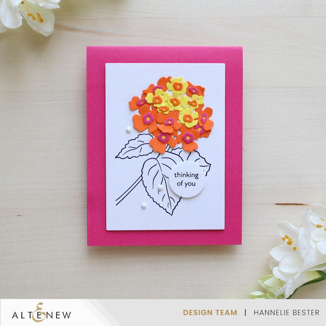 Altenew - Clear Stamps & Dies - Mini Delight: Blooming Lantana-ScrapbookPal