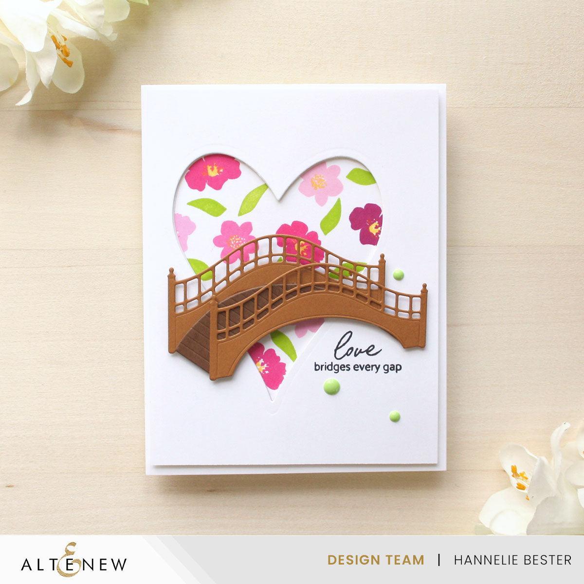 Altenew - Clear Stamps &amp; Dies - Mini Delight: Bridge to My Heart-ScrapbookPal