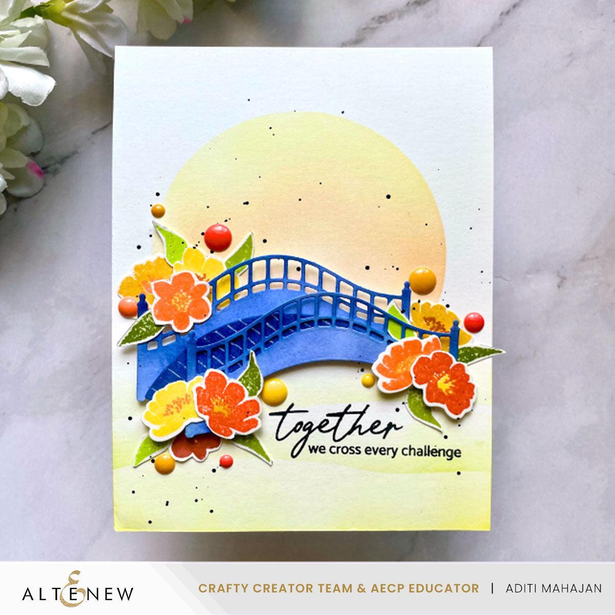 Altenew - Clear Stamps &amp; Dies - Mini Delight: Bridge to My Heart-ScrapbookPal
