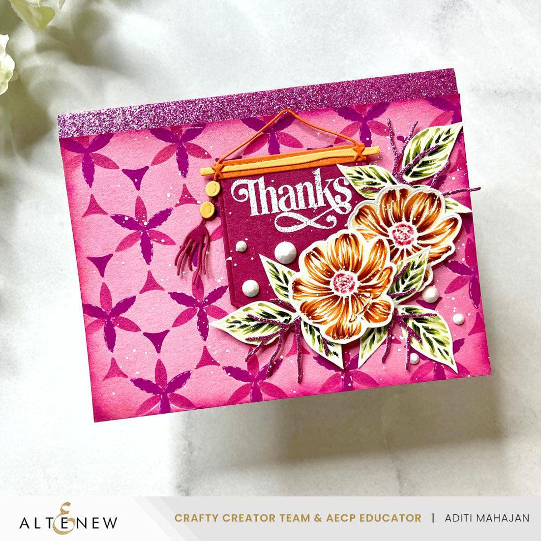 Altenew - Clear Stamps & Dies - Mini Delight: Celebratory Banner-ScrapbookPal