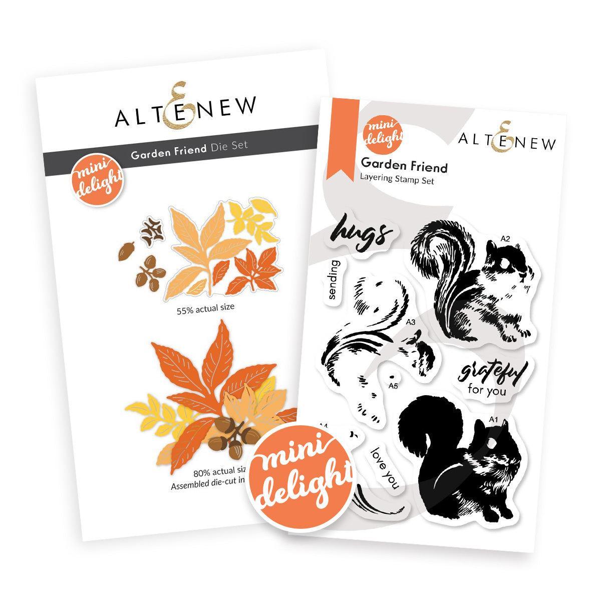 Altenew - Clear Stamps &amp; Dies - Mini Delight: Garden Friend-ScrapbookPal
