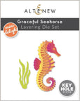 Altenew - Clear Stamps & Dies - Mini Delight: Graceful Seahorse-ScrapbookPal