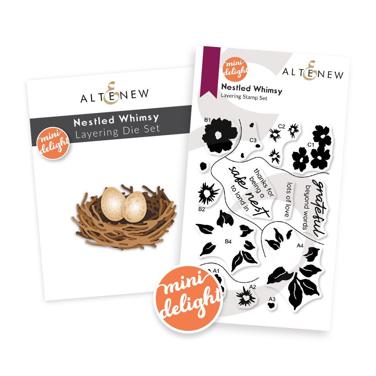 Altenew - Clear Stamps & Dies - Mini Delight: Nestled Whimsy-ScrapbookPal