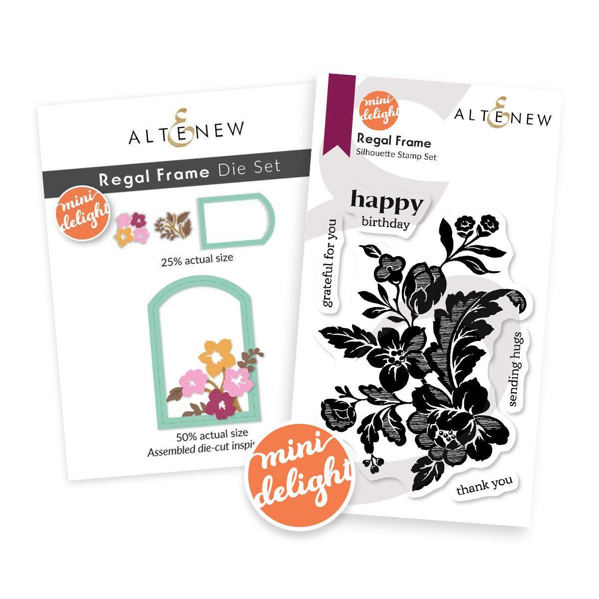 Altenew - Clear Stamps &amp; Dies - Mini Delight: Regal Frame-ScrapbookPal