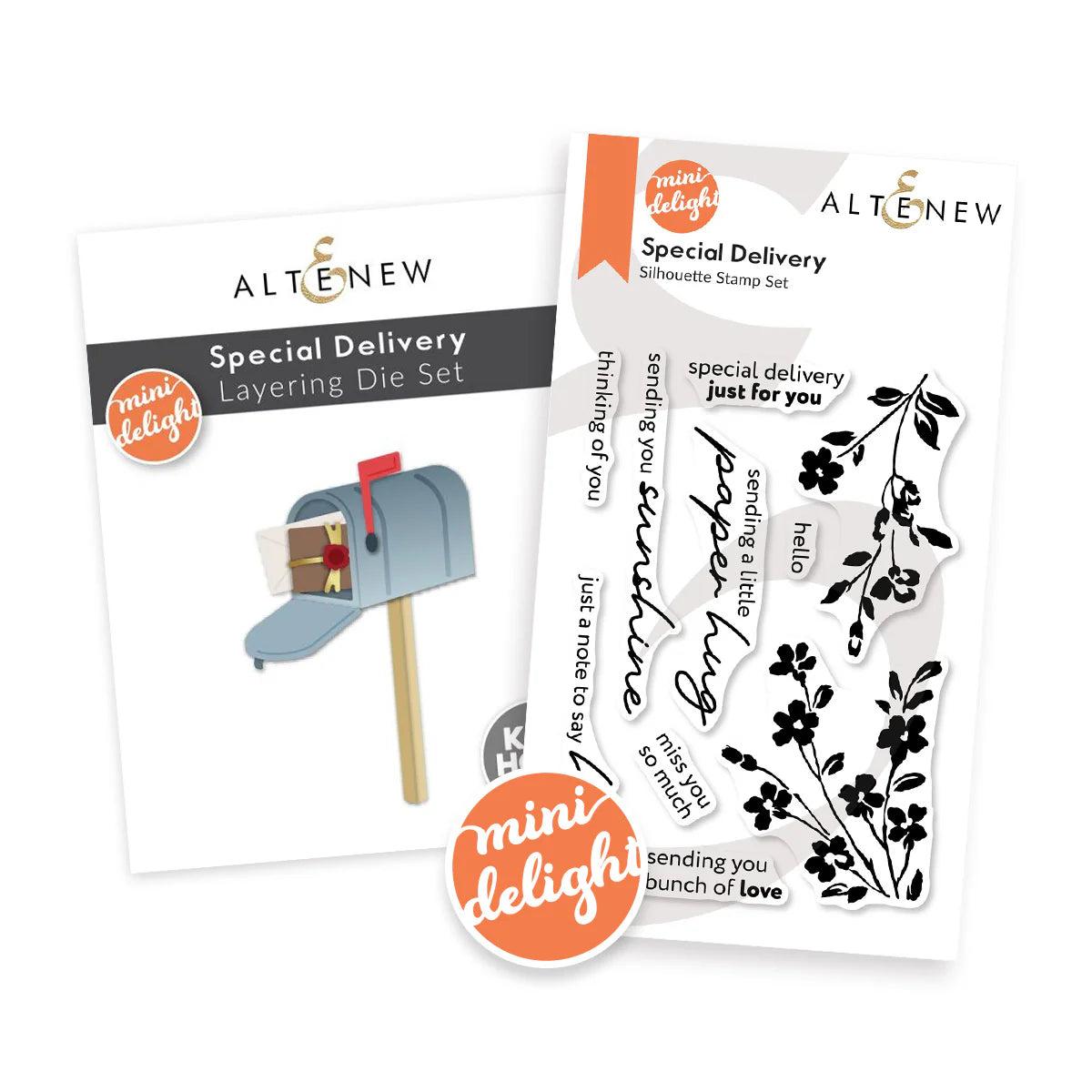 Altenew - Clear Stamps &amp; Dies - Mini Delight: Special Delivery-ScrapbookPal