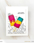 Altenew - Clear Stamps & Dies - Mini Delight: Sweet Popsicles-ScrapbookPal