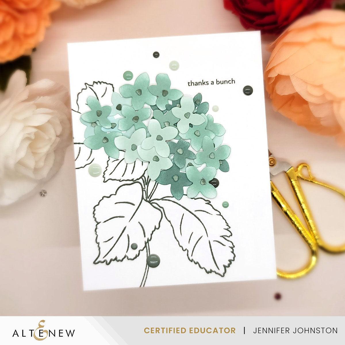 Altenew - Clear Stamps & Dies - Pop-It-Up: Blooming Hydrangea-ScrapbookPal