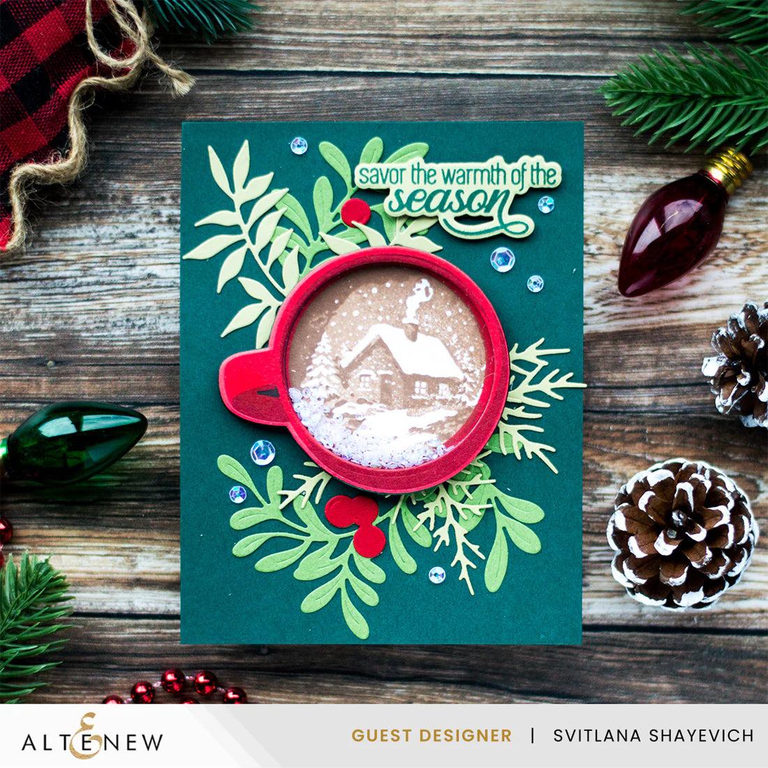 Altenew - Clear Stamps &amp; Dies - Scenes in a Sip-ScrapbookPal