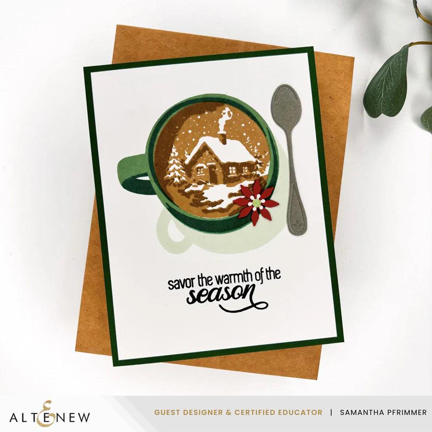 Altenew - Clear Stamps &amp; Dies - Scenes in a Sip-ScrapbookPal