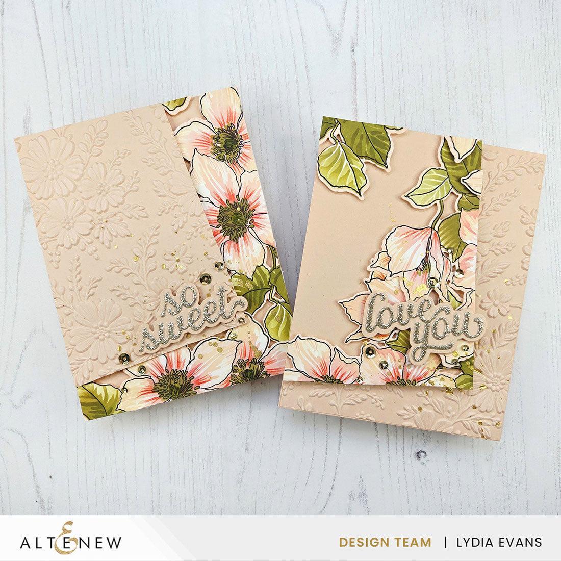 Altenew - Clear Stamps, Dies &amp; Stencils - Build-A-Garden: Climbing Clematis-ScrapbookPal