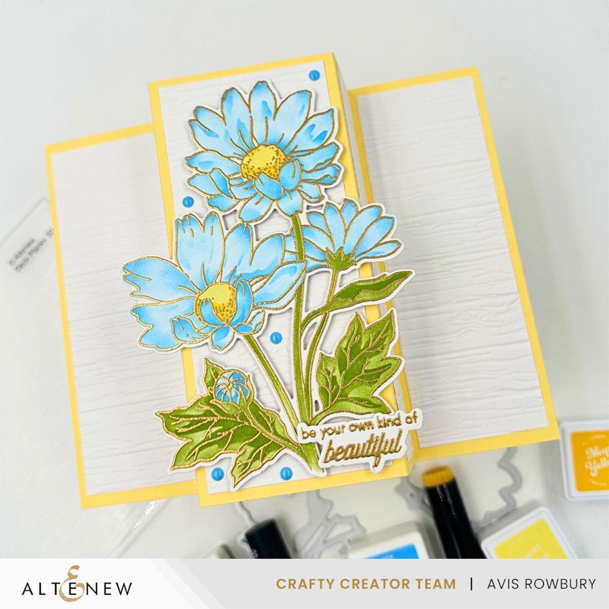 Altenew - Clear Stamps, Dies &amp; Stencils - Build-A-Garden: Oxeye Daisy-ScrapbookPal