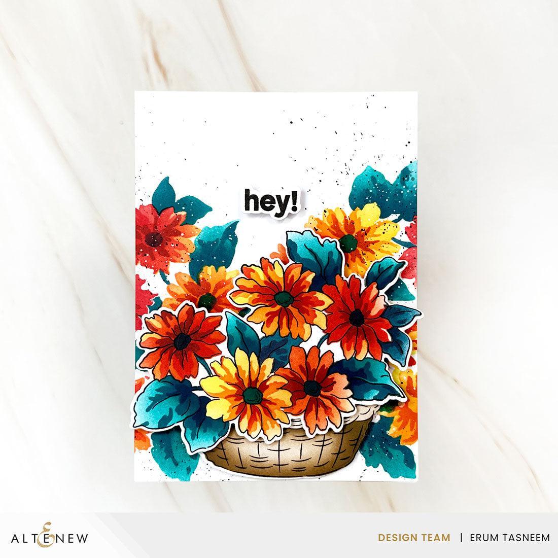Altenew - Clear Stamps, Dies &amp; Stencils - Build-A-Garden: Radiant Blossoms-ScrapbookPal