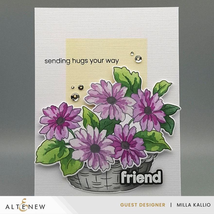 Altenew - Clear Stamps, Dies &amp; Stencils - Build-A-Garden: Radiant Blossoms-ScrapbookPal