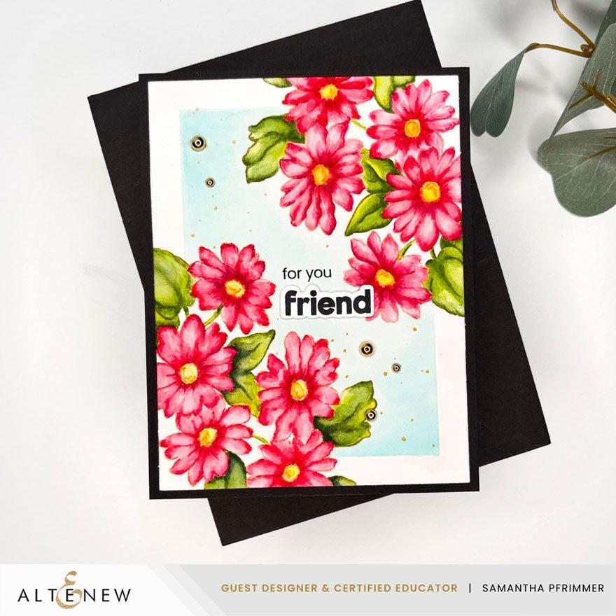 Altenew - Clear Stamps, Dies &amp; Stencils - Build-A-Garden: Radiant Blossoms-ScrapbookPal