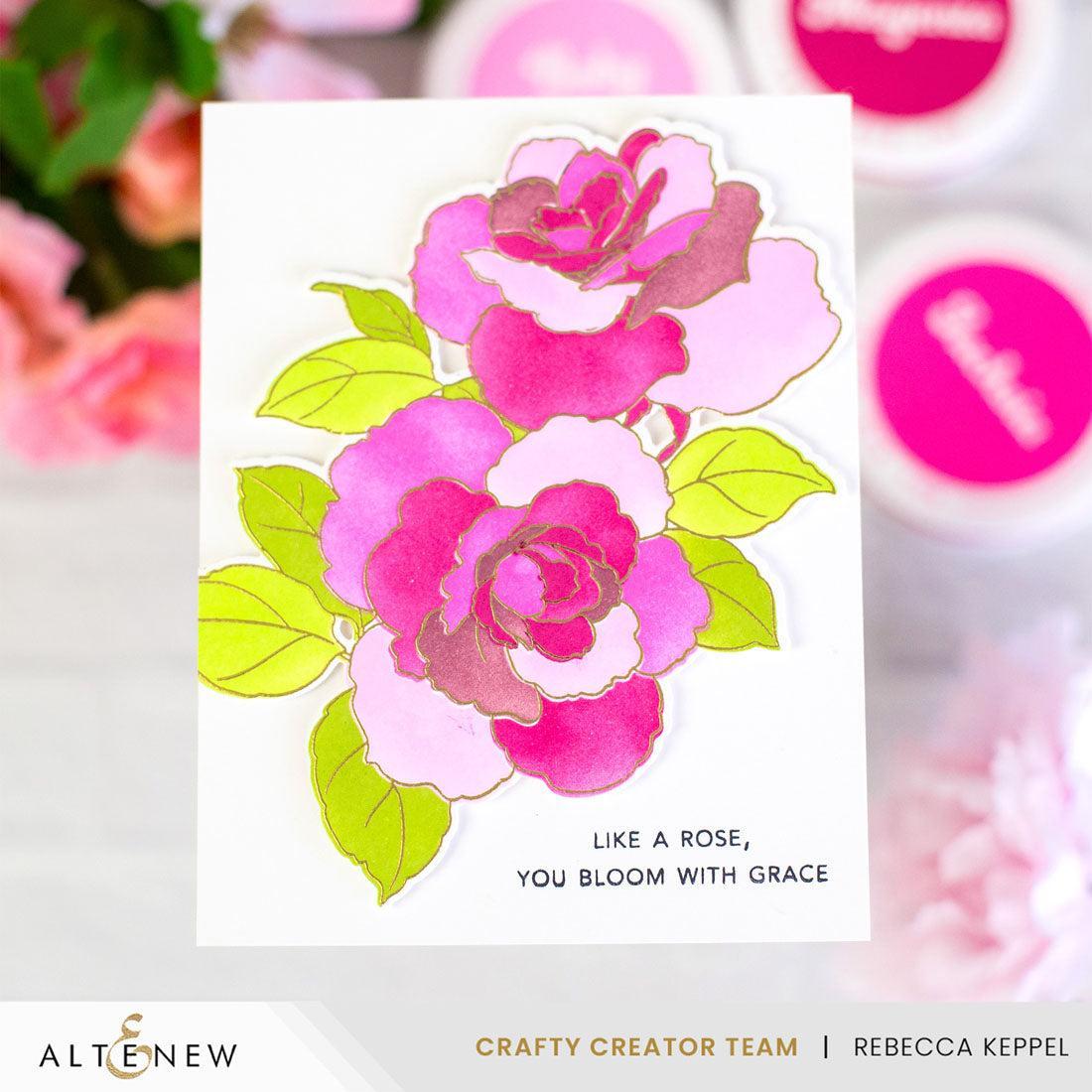 Altenew - Clear Stamps, Dies & Stencils - Build-A-Garden: Rose Reverie-ScrapbookPal