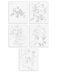 Altenew - Clear Stamps, Dies & Stencils - Build-A-Garden: Softly Sketched Blooms-ScrapbookPal