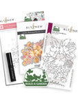 Altenew - Clear Stamps, Dies & Stencils - Build-A-Garden: Softly Sketched Blooms-ScrapbookPal