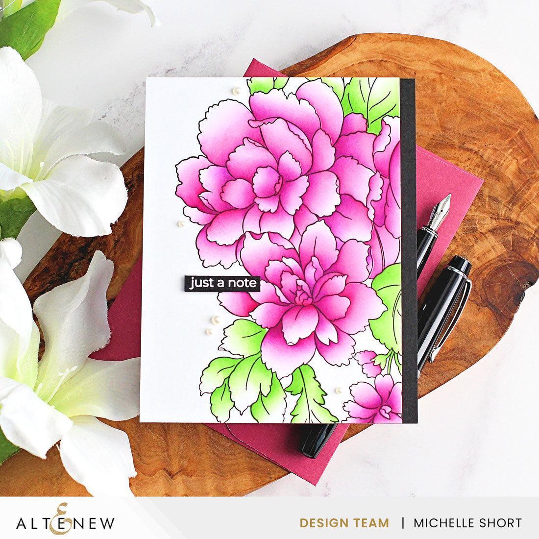 Altenew - Clear Stamps - Flourishing Bouquet-ScrapbookPal