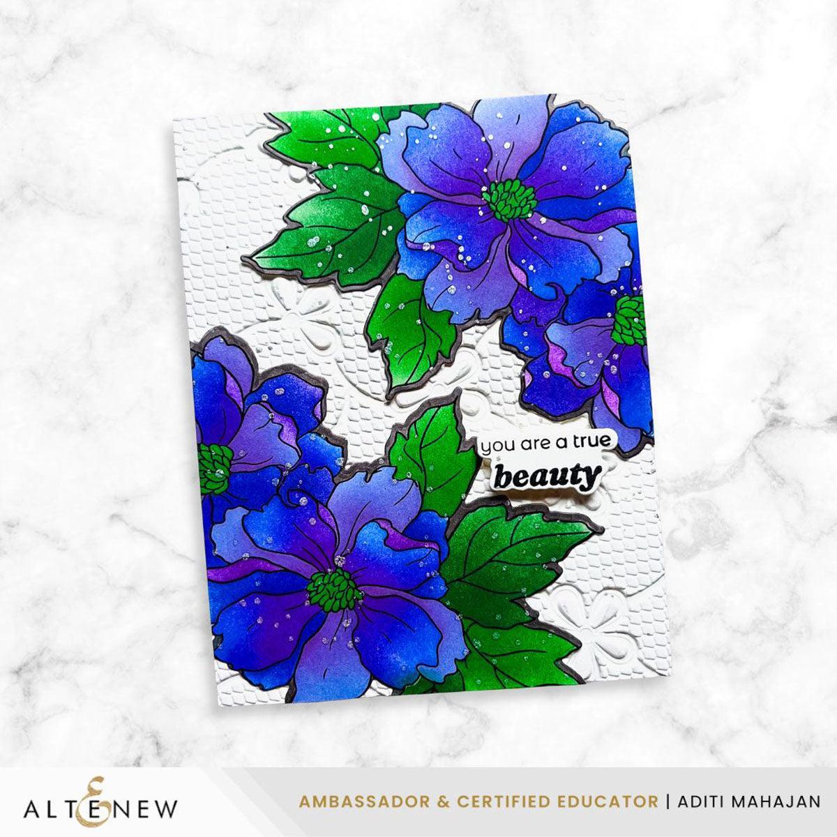 Altenew - Clear Stamps - Flowers &amp; Flourishes-ScrapbookPal