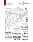 Altenew - Clear Stamps - Gracious Peonies-ScrapbookPal