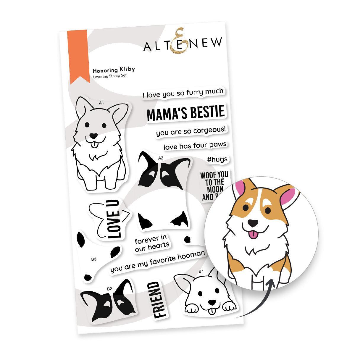 Altenew - Clear Stamps - Honoring Kirby-ScrapbookPal