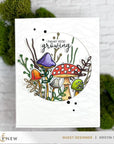 Altenew - Clear Stamps - Mushroom Sentiments-ScrapbookPal