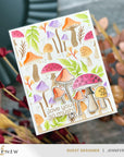 Altenew - Clear Stamps - Mushroom Sentiments-ScrapbookPal