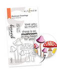 Altenew - Clear Stamps - Mushroom Sentiments-ScrapbookPal