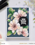 Altenew - Clear Stamps - One-Go: Briar Blossoms-ScrapbookPal