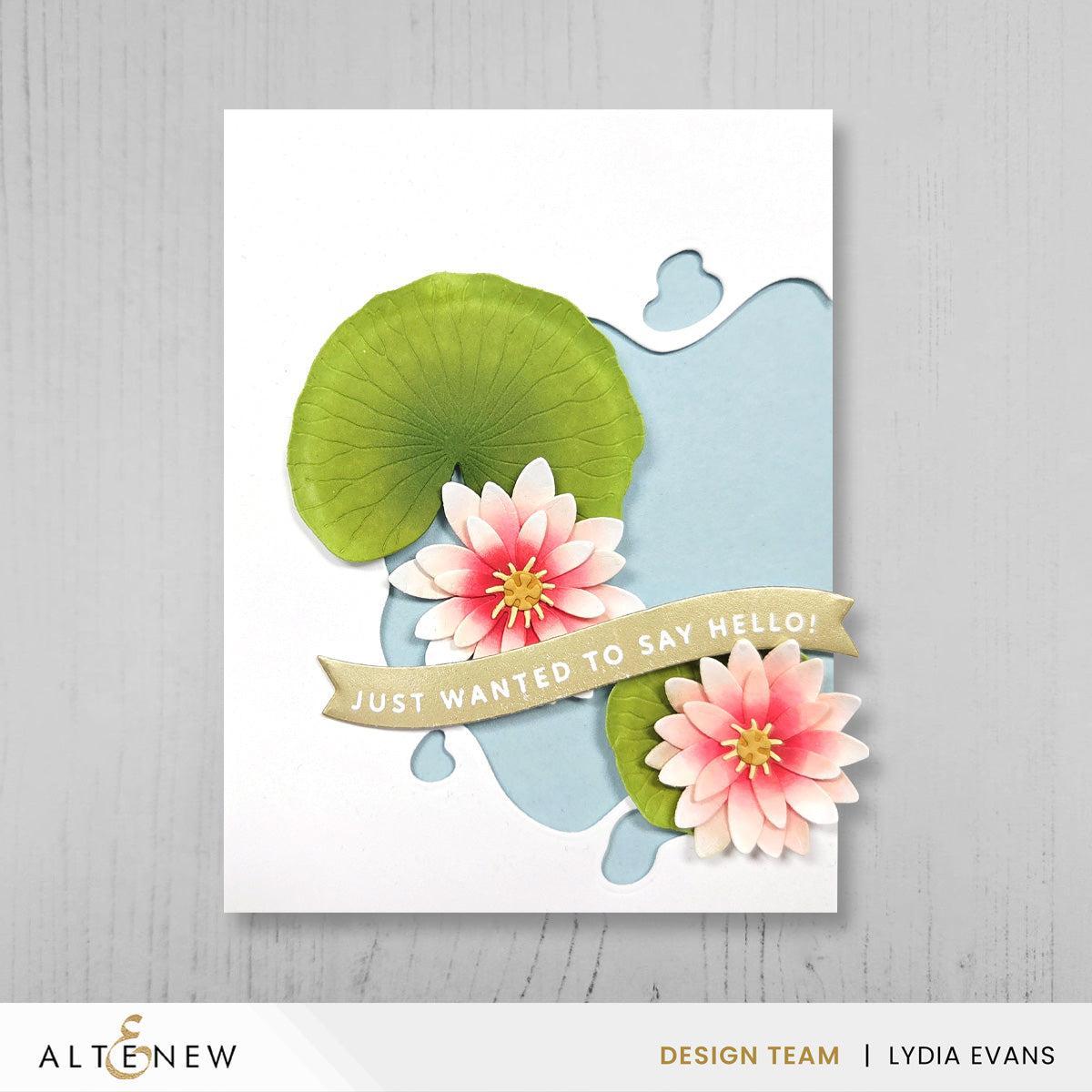 Altenew - Clear Stamps - One-Go: Solid Sentiment Banners-ScrapbookPal