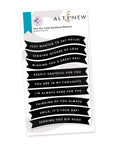 Altenew - Clear Stamps - One-Go: Solid Sentiment Banners-ScrapbookPal
