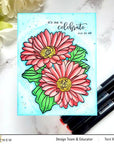 Altenew - Clear Stamps - Paint-A-Flower: Gerbera Revolution Outline-ScrapbookPal