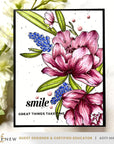 Altenew - Clear Stamps - Peony & Lilac Swag-ScrapbookPal