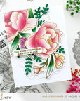 Altenew - Clear Stamps - Peony & Lilac Swag-ScrapbookPal