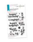 Altenew - Clear Stamps - Pocket Sentiments-ScrapbookPal