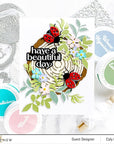 Altenew - Clear Stamps - Rainforest Leaves Wreath Builder-ScrapbookPal