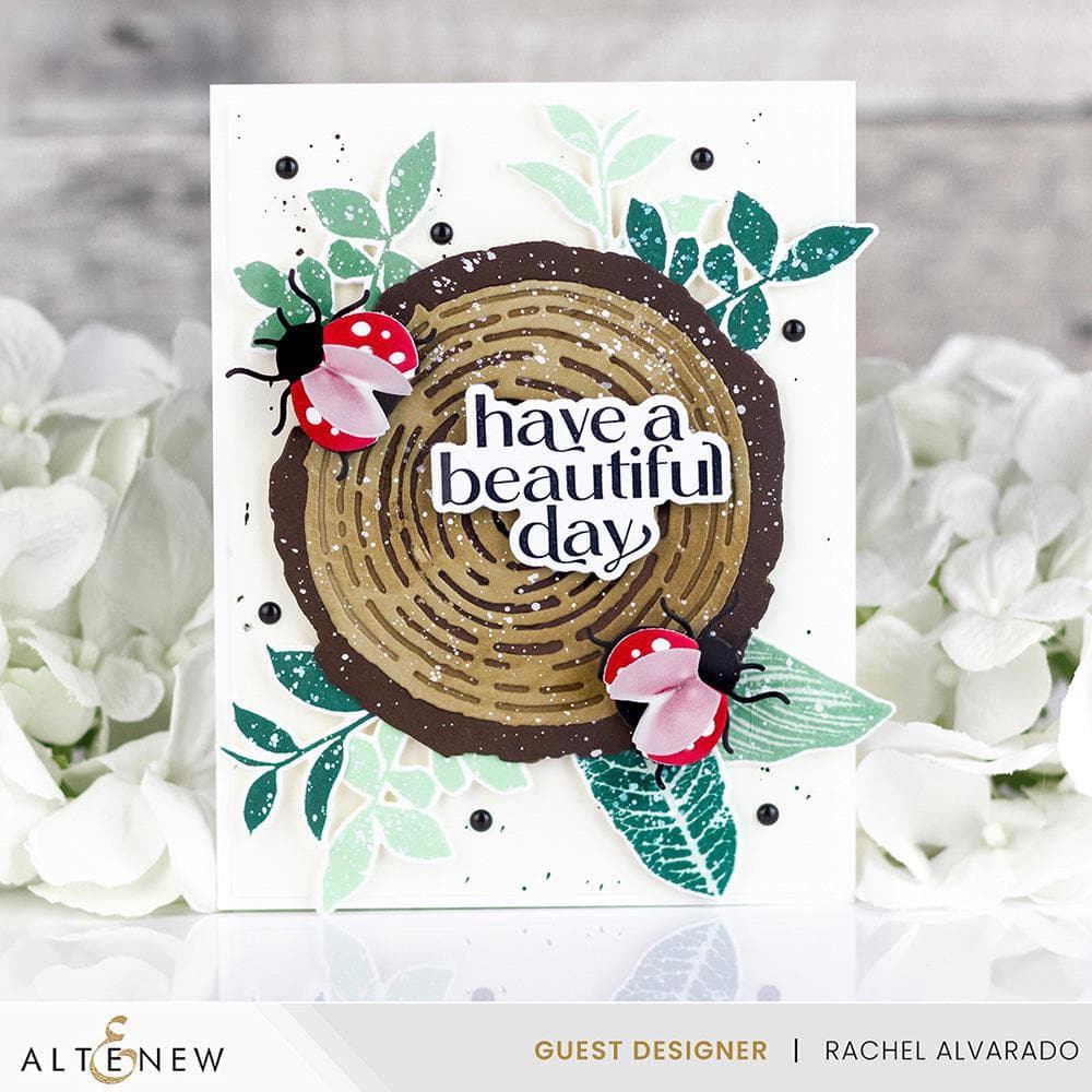 Altenew - Clear Stamps - Rainforest Leaves Wreath Builder-ScrapbookPal