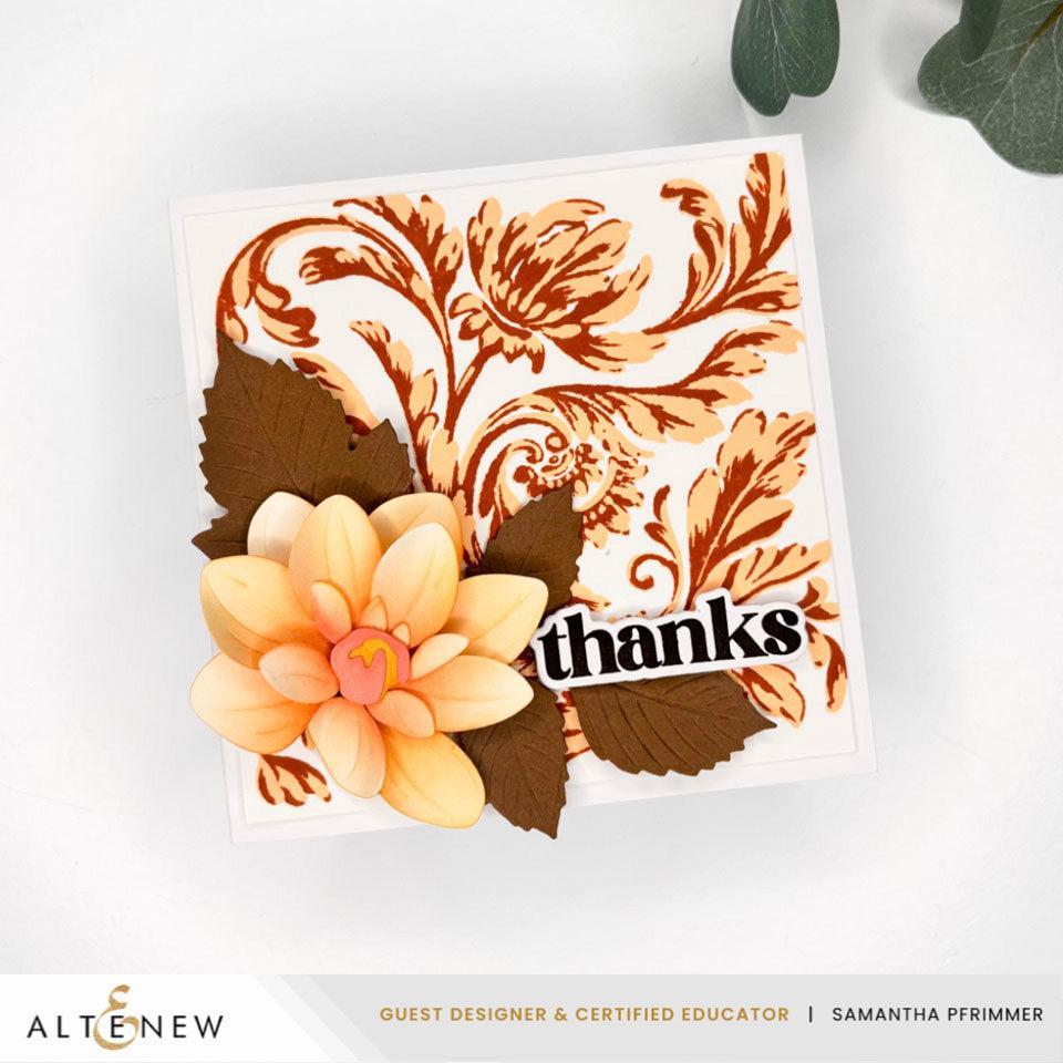 Altenew - Clear Stamps - Regal Flourishes Block-ScrapbookPal