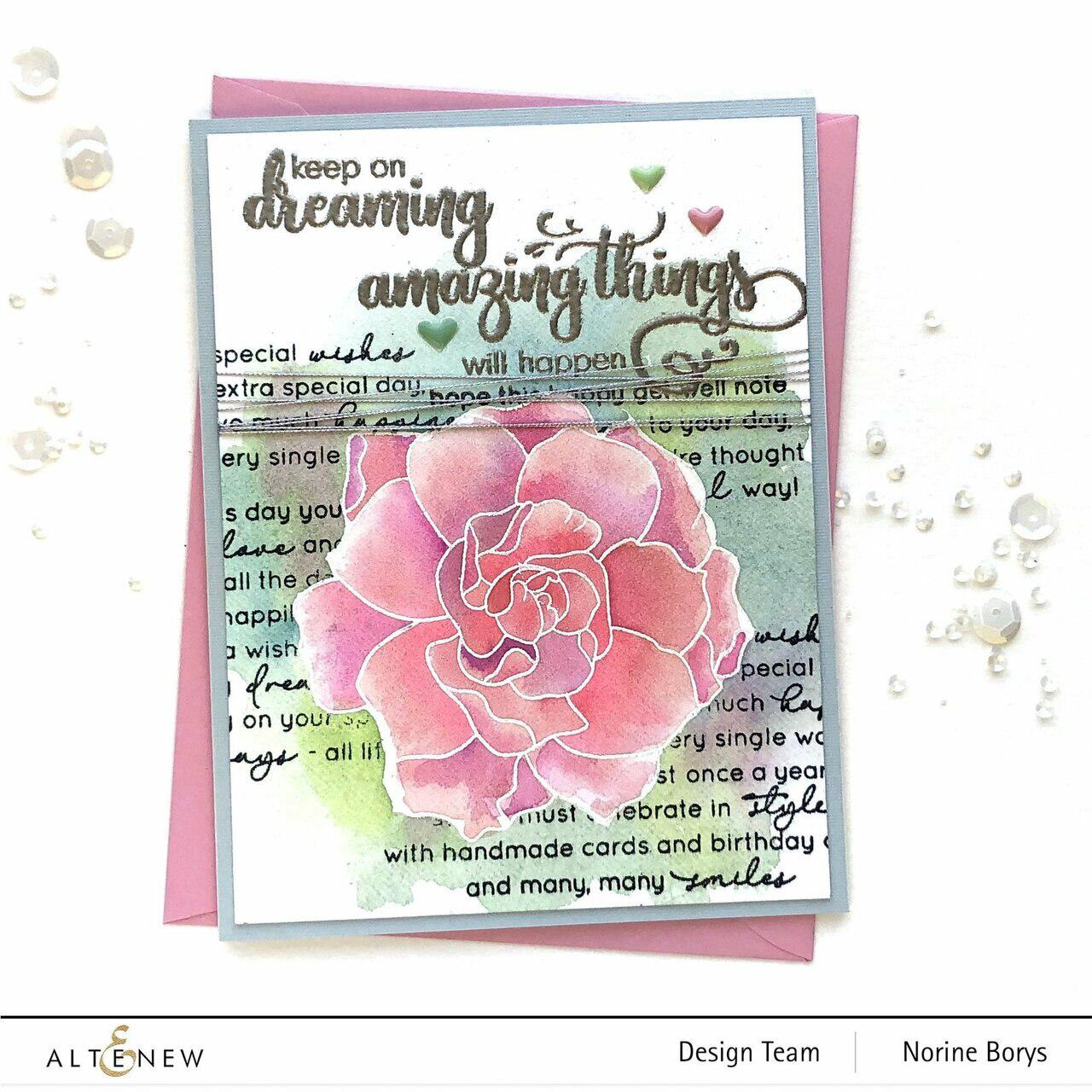 Altenew - Clear Stamps - Say It With Love-ScrapbookPal