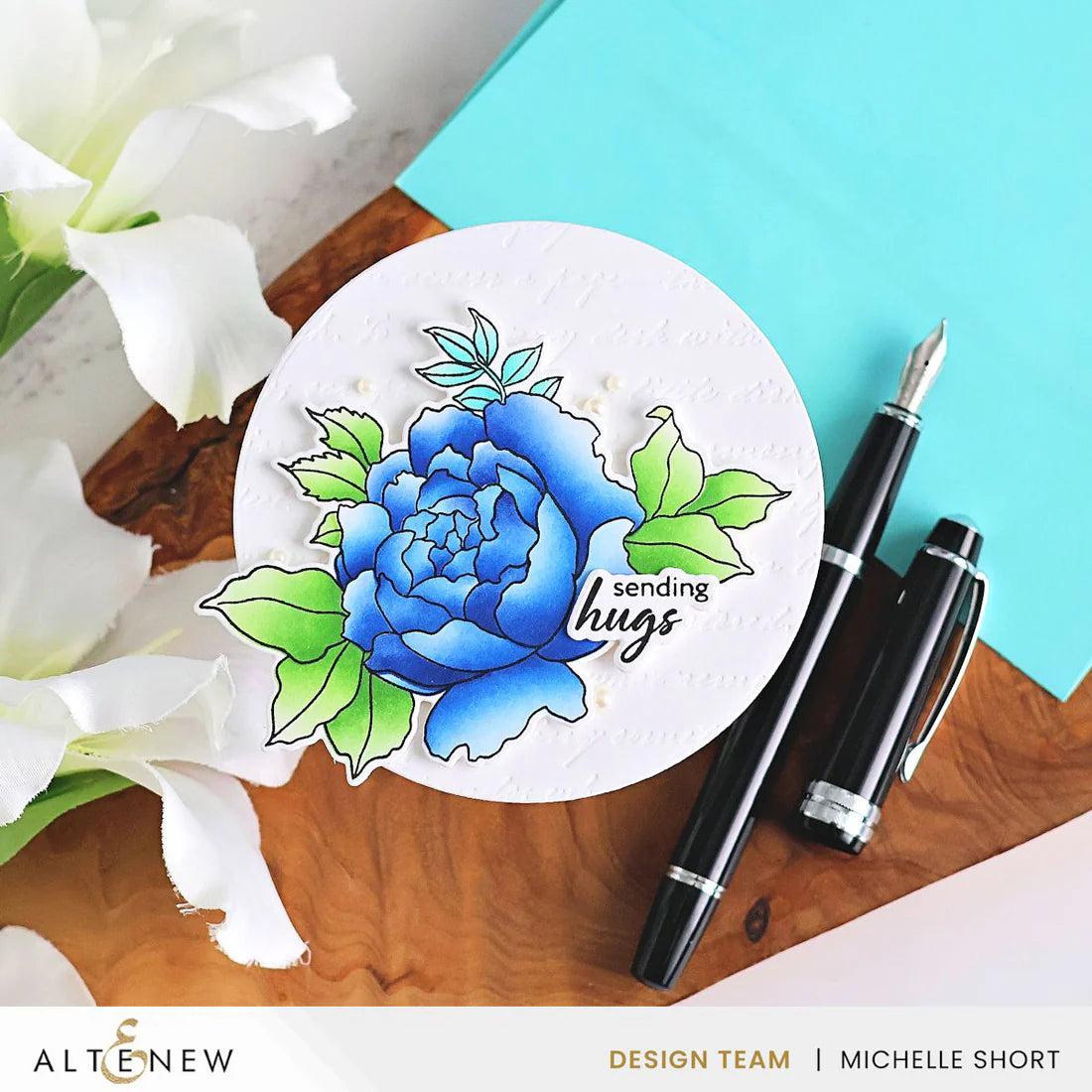 Altenew - Clear Stamps & Stencils - Build-A-Garden: Blossoming Trio-ScrapbookPal