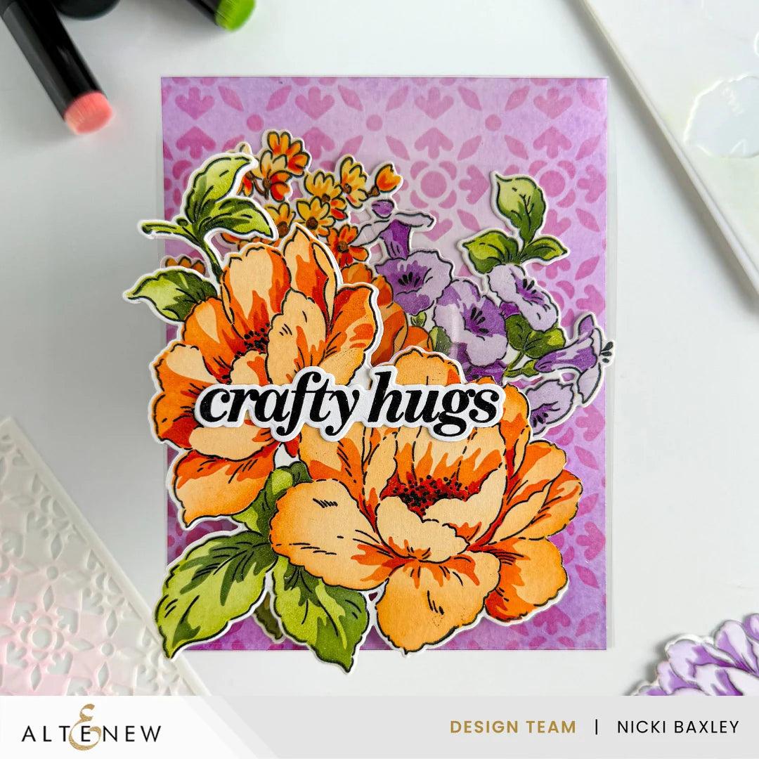 Altenew - Clear Stamps &amp; Stencils - Build-A-Garden: Joy in Bloom-ScrapbookPal