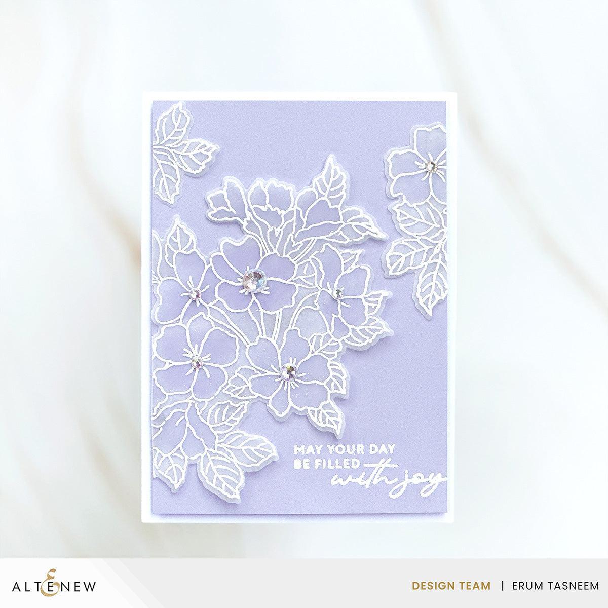 Altenew - Clear Stamps, Stencils, & Dies - Build-A-Garden: Happy Blossoms-ScrapbookPal