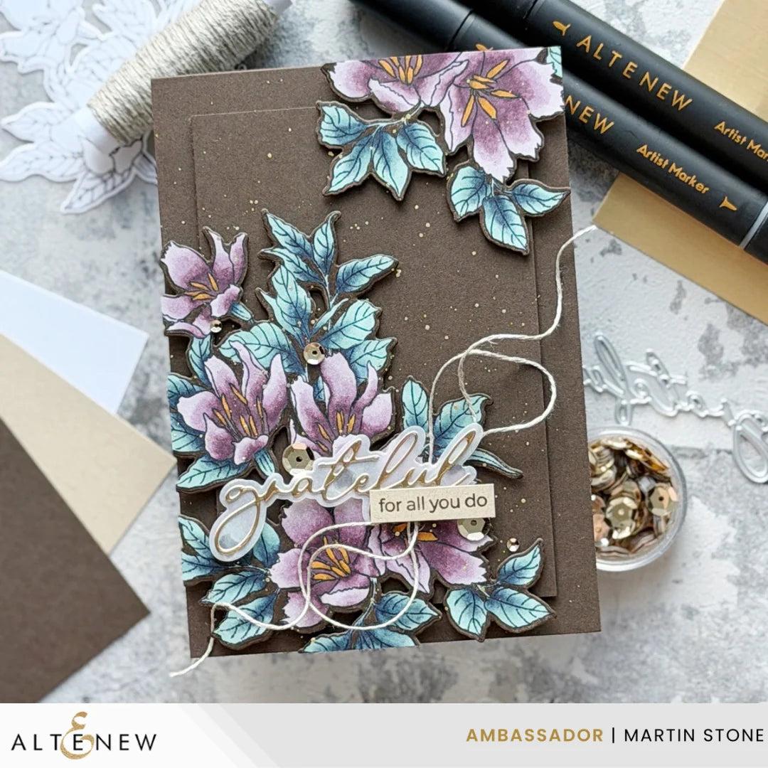 Altenew - Clear Stamps, Stencils & Dies - Build-A-Garden: Harvest Bouquet-ScrapbookPal