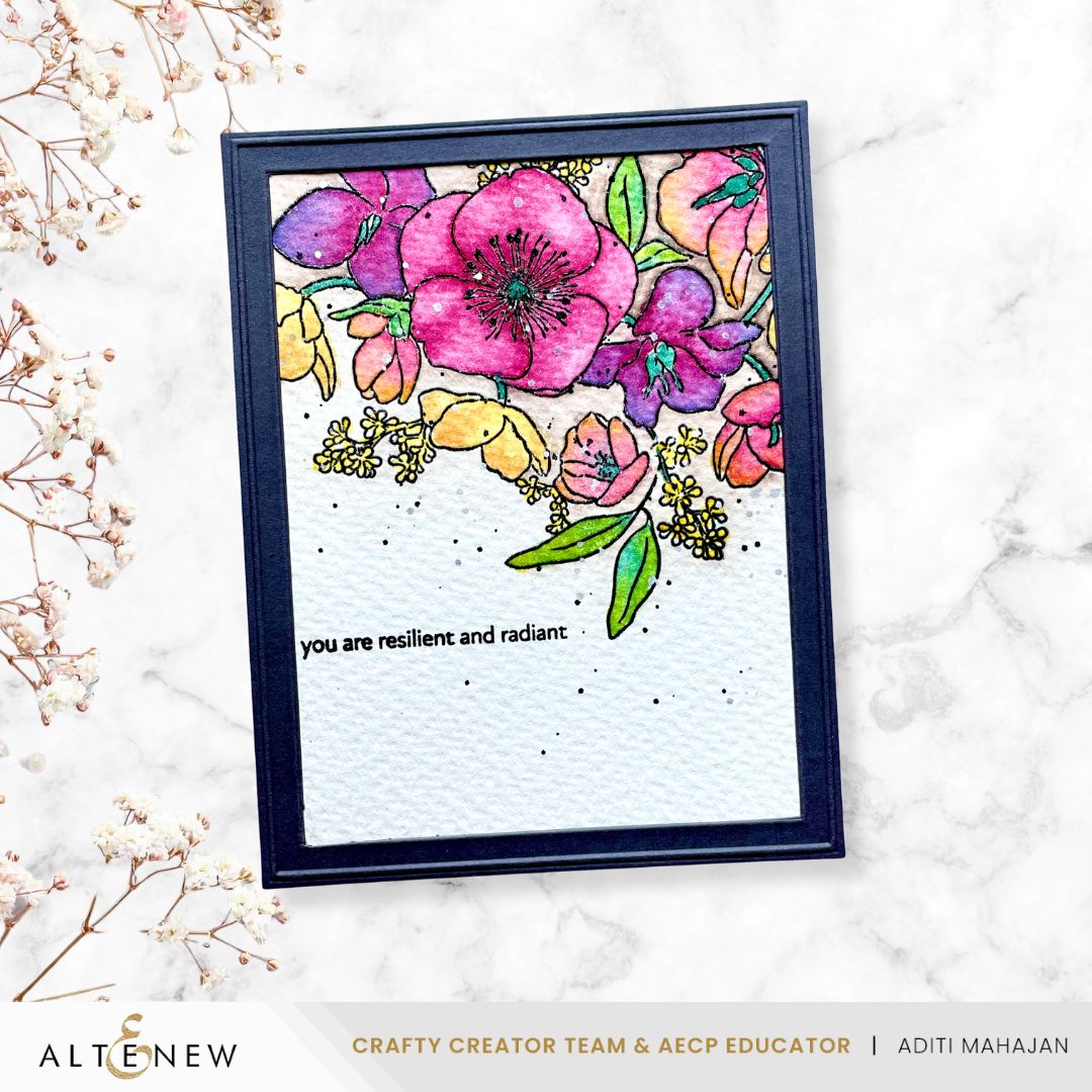 Altenew - Clear Stamps, Stencils & Dies - Build-A-Garden: Hellebore Haven-ScrapbookPal