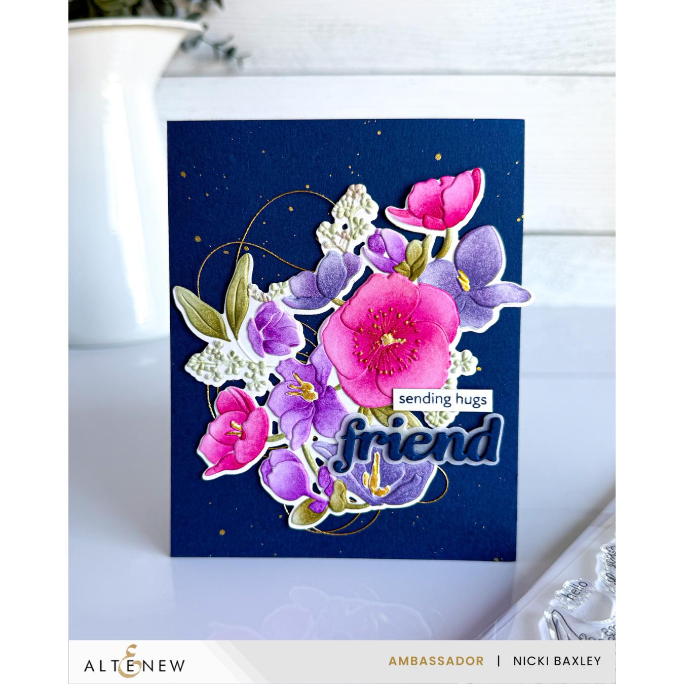 Altenew - Clear Stamps, Stencils & Dies - Build-A-Garden: Hellebore Haven-ScrapbookPal